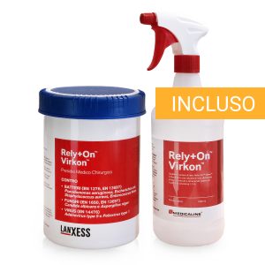 Kit disinfezione Rely+On™ Virkon™ 1kg, 1 neb Vioxten