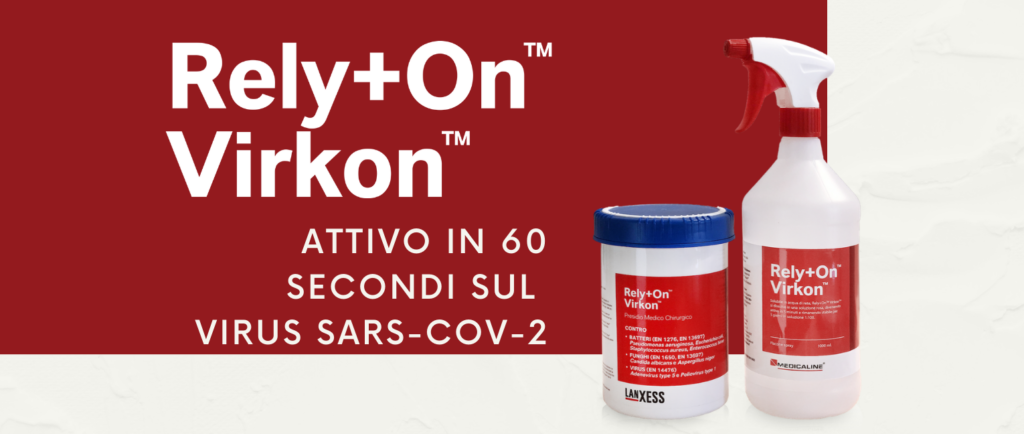 Rely+On Virkon scientificamente testato sul virus SARS-CoV-2