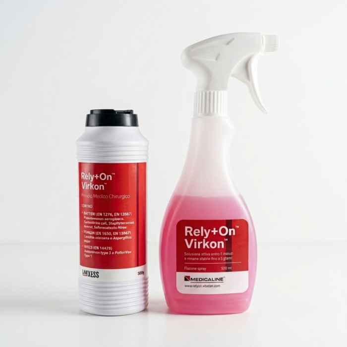 Rely+On™ Virkon™ Disinfettante Virucida Battericida Fungicida - 500 g con nebulizzatore incluso