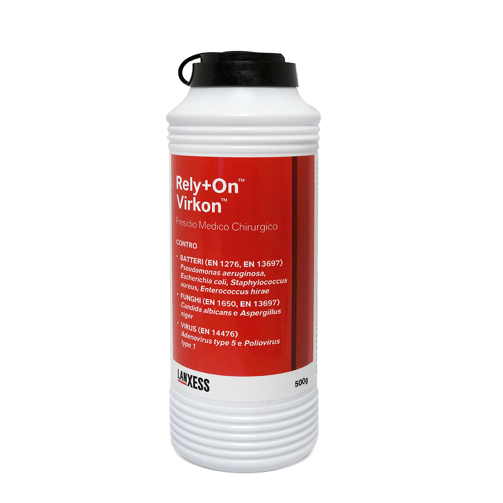 Rely+On™ Virkon™ Disinfettante Virucida Battericida Fungicida - 500 g con nebulizzatore incluso - immagine 3