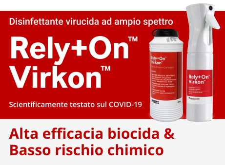 Rely+On™ Virkon™ efficace sul COVID-19