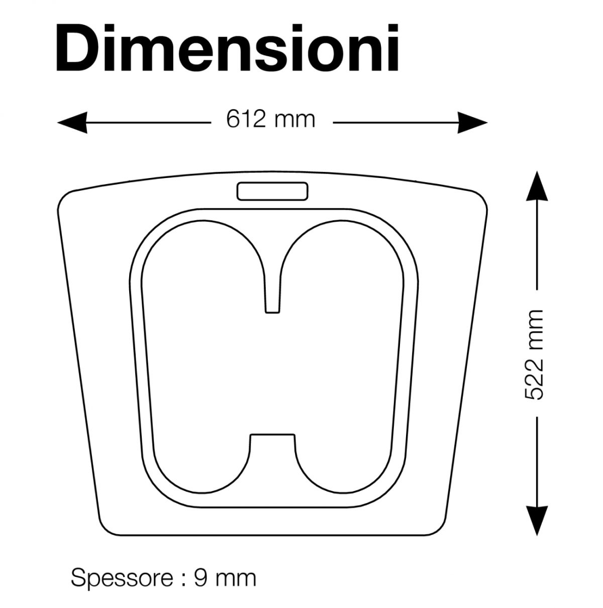 Dimensioni tappeto VioMat